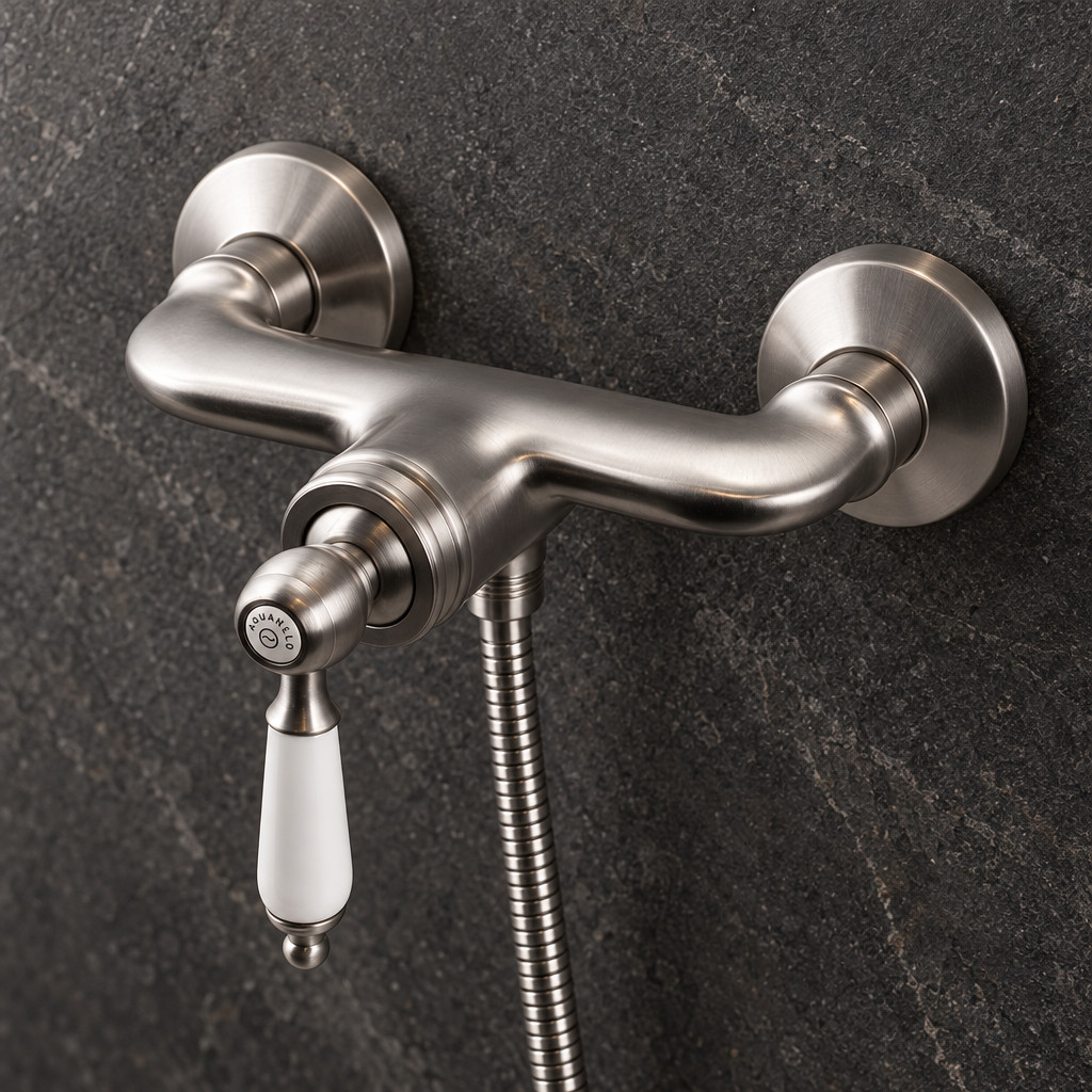 Aquanello Heritage Manor Classic Shower Mixer Stainless Steel NB-2001-HM